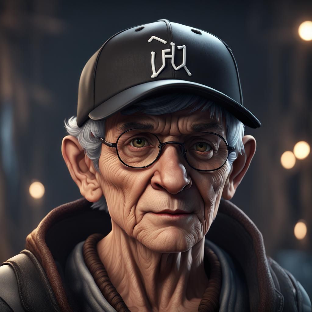 Detailed Matte Painting of a Hybrid Character