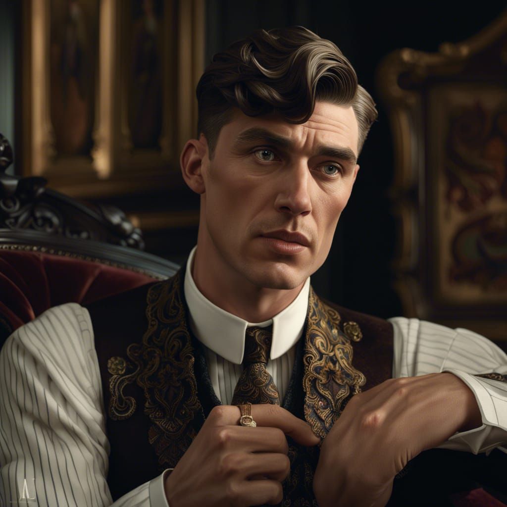 A Thomas Shelby who doesn't look like one.