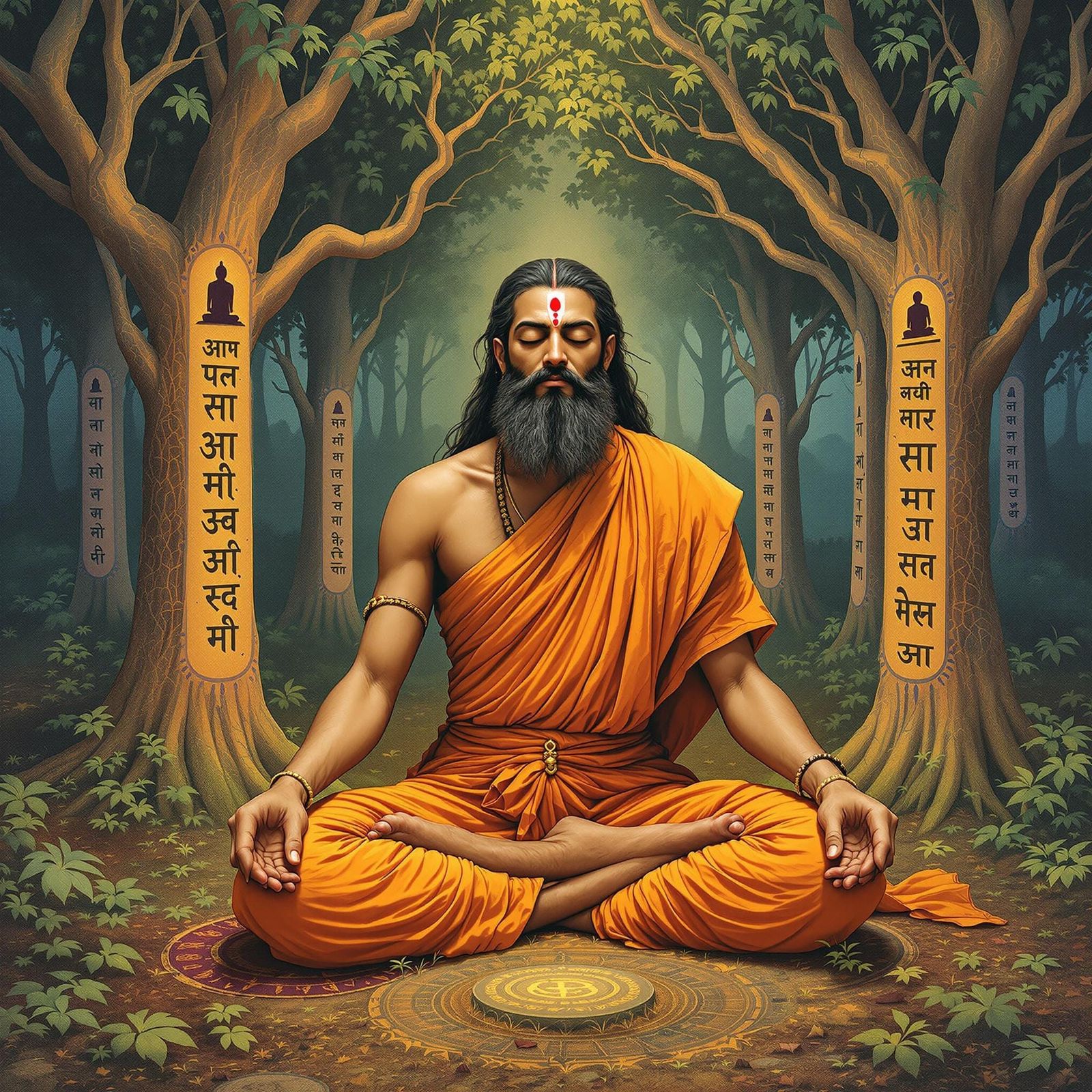 Vedic Sage in Transcendental Meditation