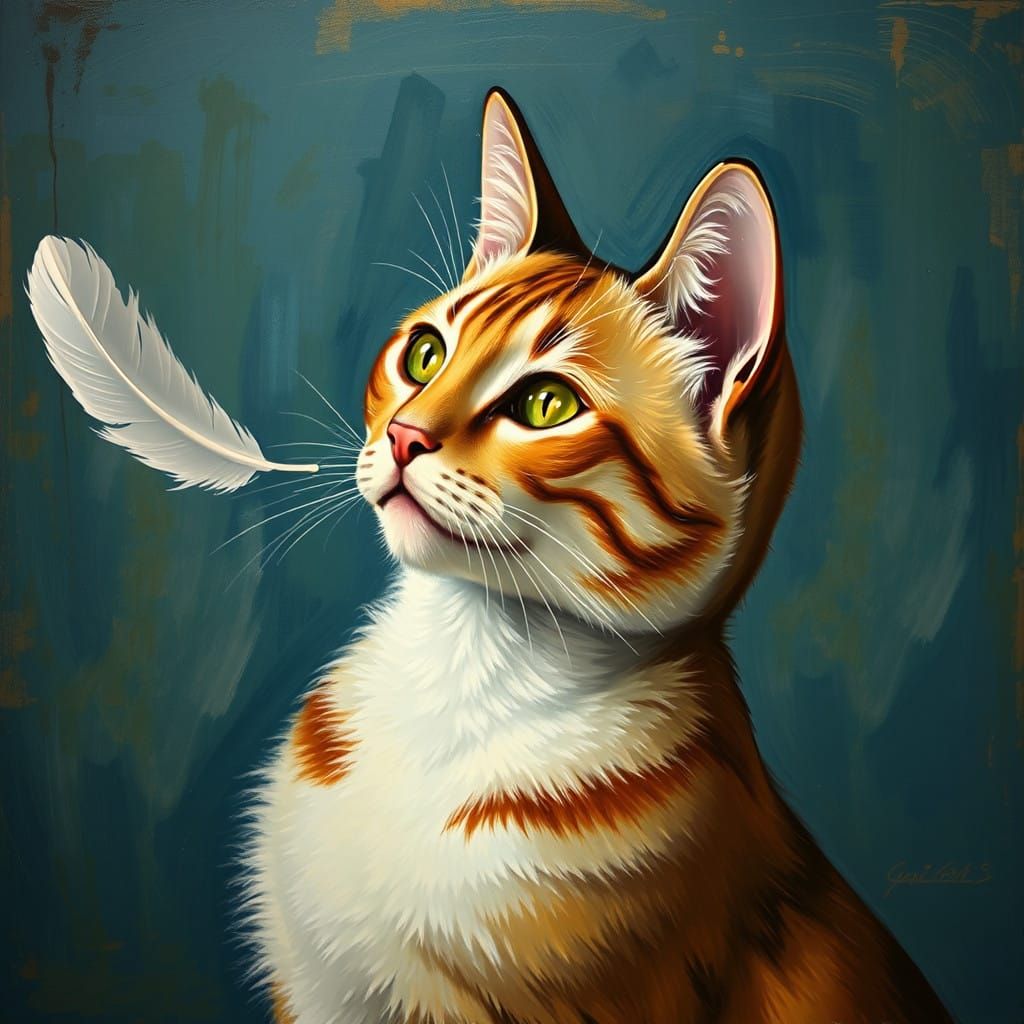 Haunting Portrait of a Young Woman with Blonde Braids