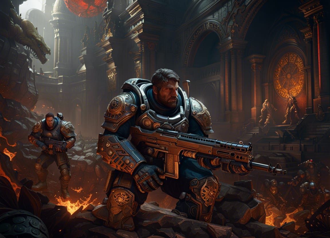 Gears Of War Soldiers...