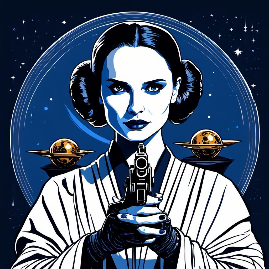 Star Wars Shaman: Digital Art Portrait