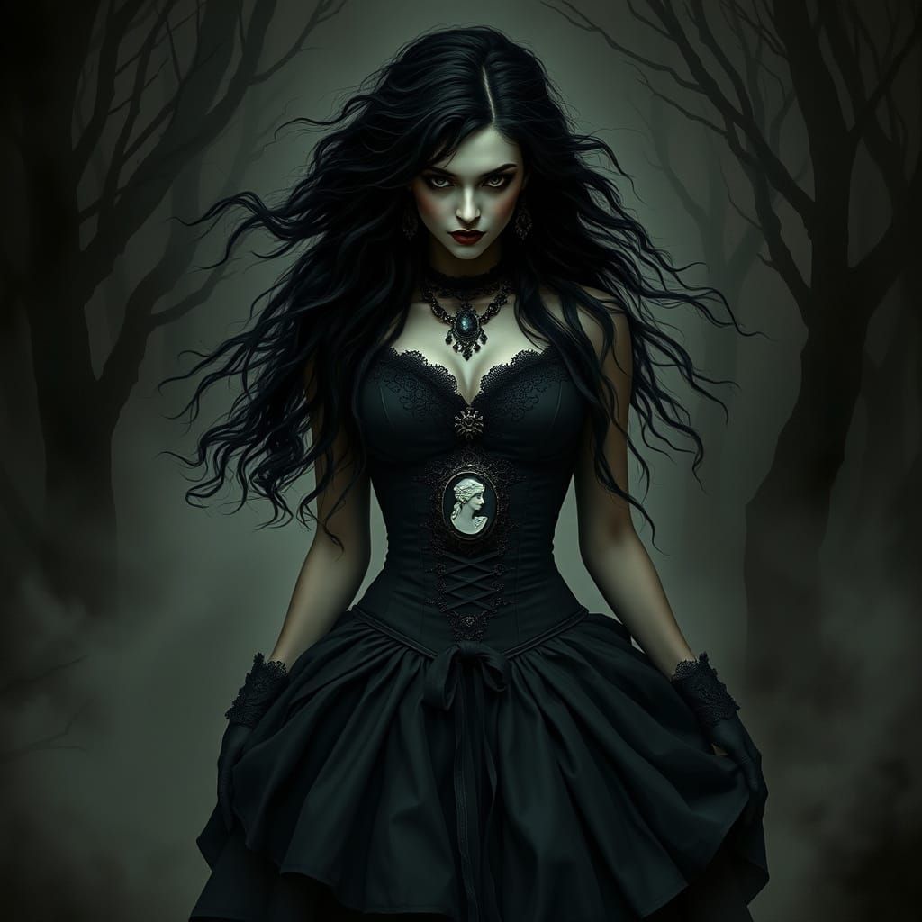 Mysterious Victorian Vampire in Dark Romance