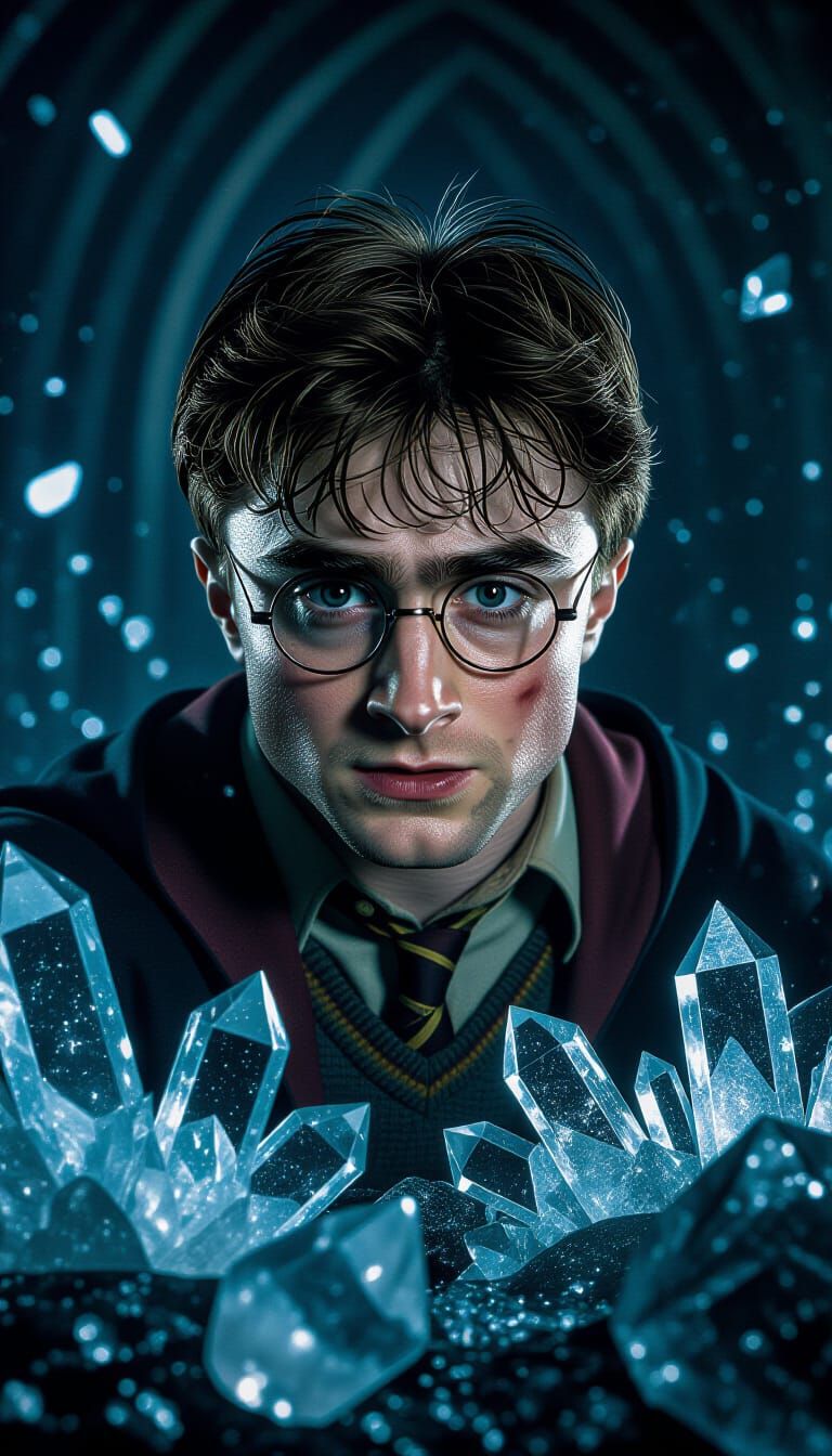 Harry Potter in Crystalline Magic, Cinematic HDR