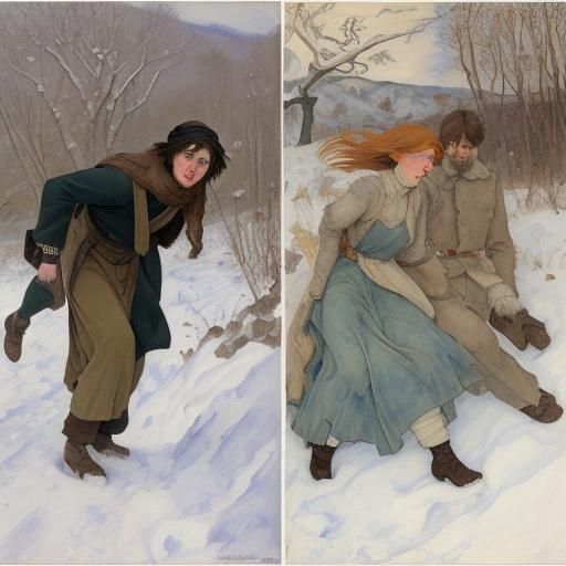 Clumsy Life and Death in Snowy Conflict