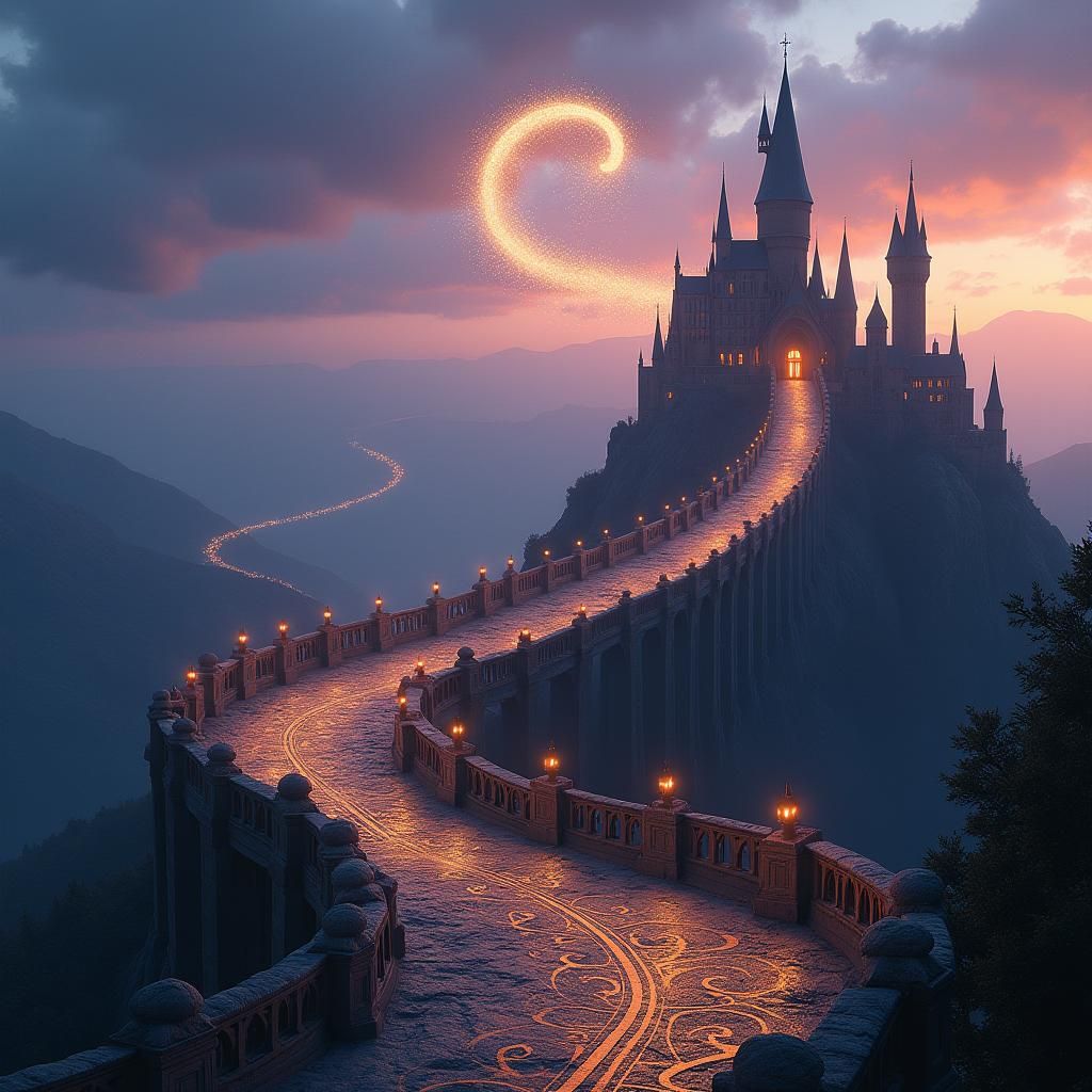 Hogwarts Bell Curve: A Magical Progression in Fantasy Art