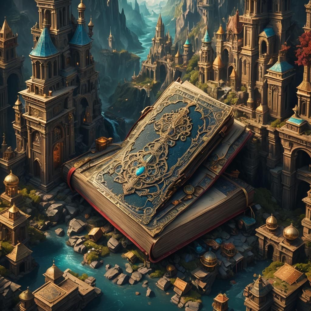 Fantastical Book of 2 Peter in Detailed Matte Painting