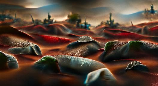 Stunning 8K Martian Landscape
