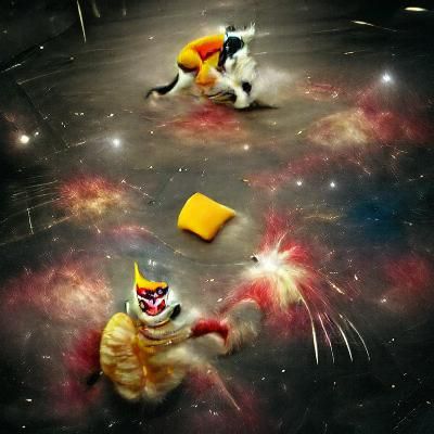 Cats Versus Clowns: An Intergalactic Showdown