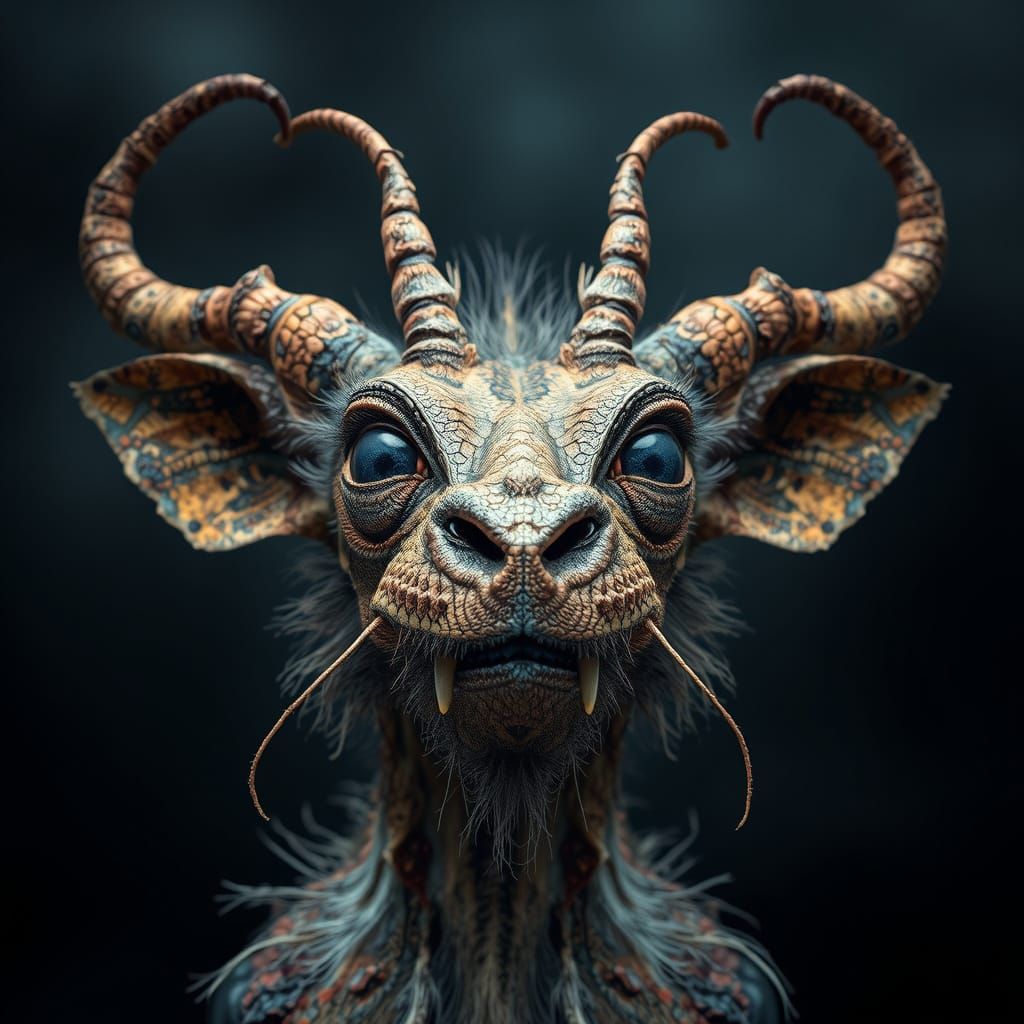 Surreal Animal Photo in Hypercomplex Surrealism Style