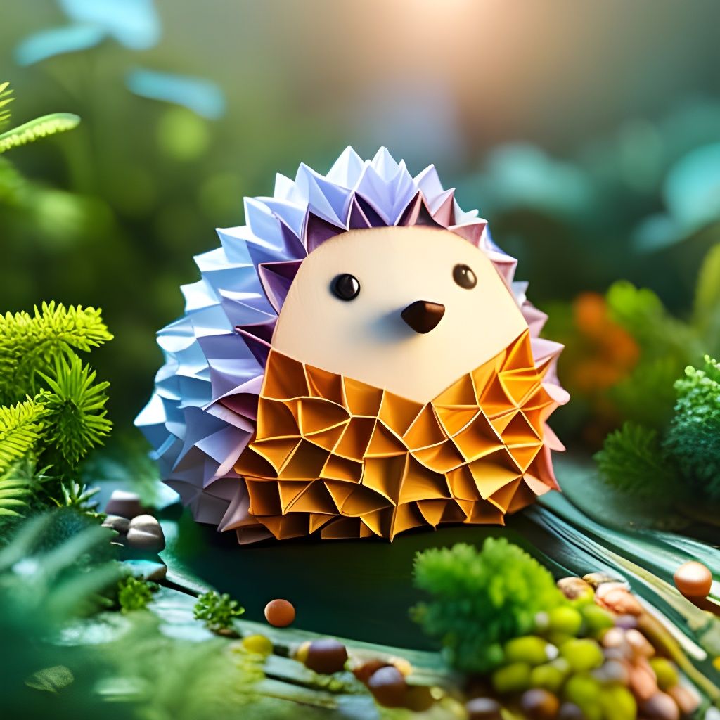 Paper Hedgehog