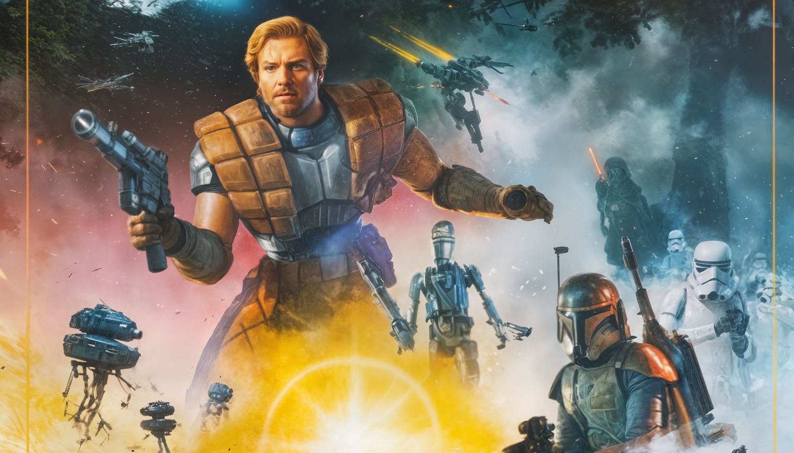 Epic Star Wars Scene