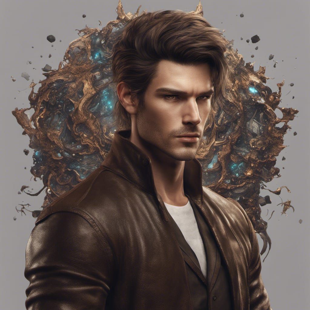 Detailed Matte Painting of Modern Man