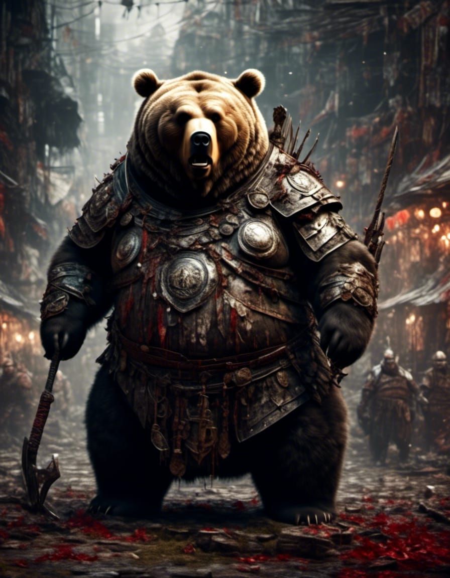 Icelandic Baby Viking Raider Portrait