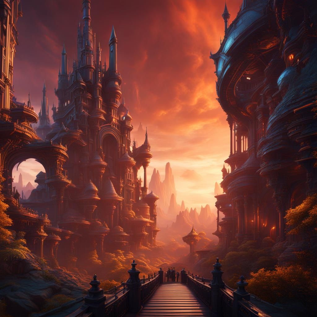 Infinite Technology in Detailed Matte Painting