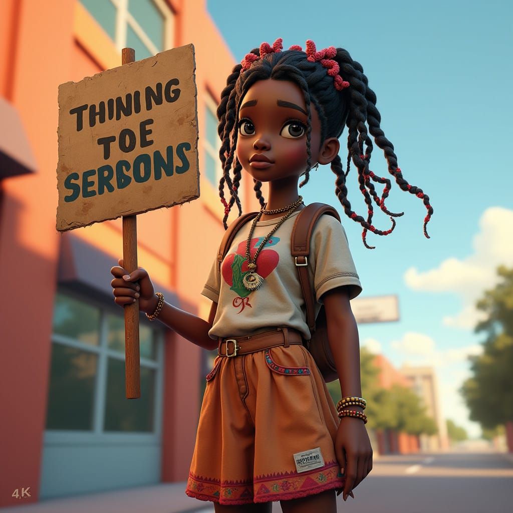 Teenage Activist Brings Social Change with Vibrant Boho Brai...