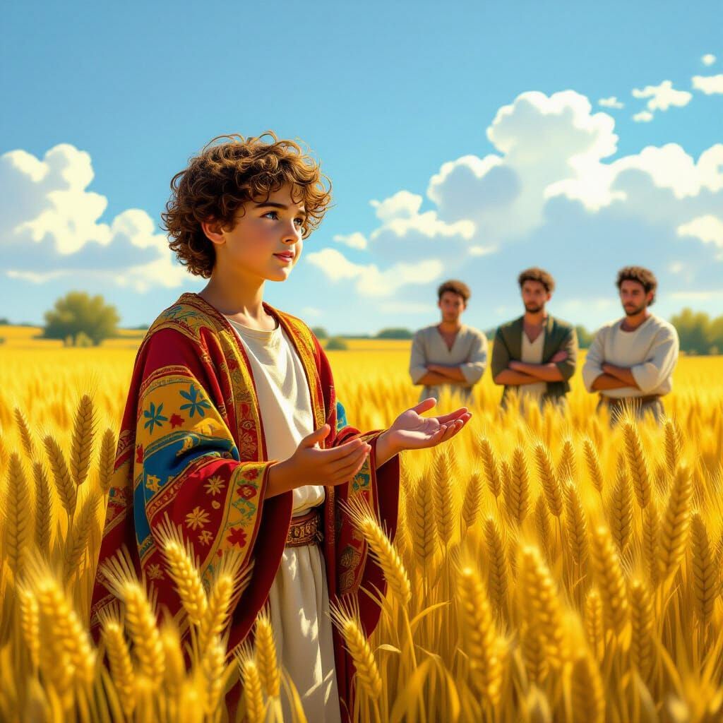 Joseph Shares His Dream Amidst Envious Brothers