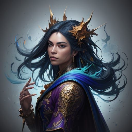 Vibrant Concept Art of Kindness with Dramatic Lighting