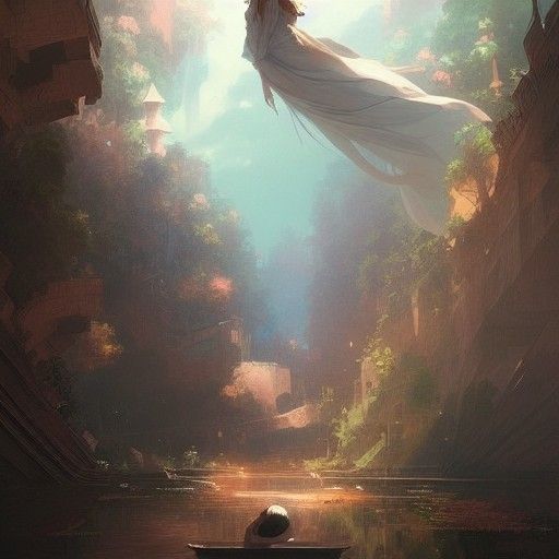 Slumberland Cover Art in Anime Style