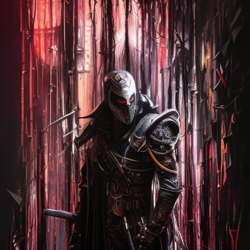 Undead Assassin in Gritty Urban Concept Art