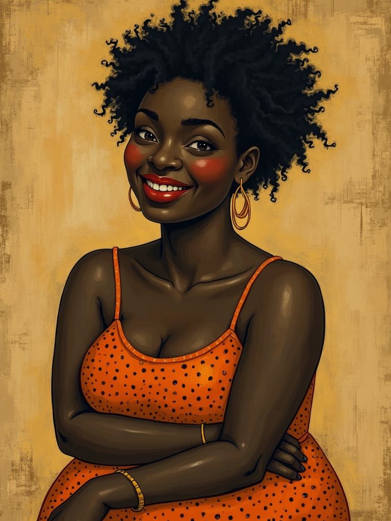 Dreamlike Portrait of Girl in Surrealist Style