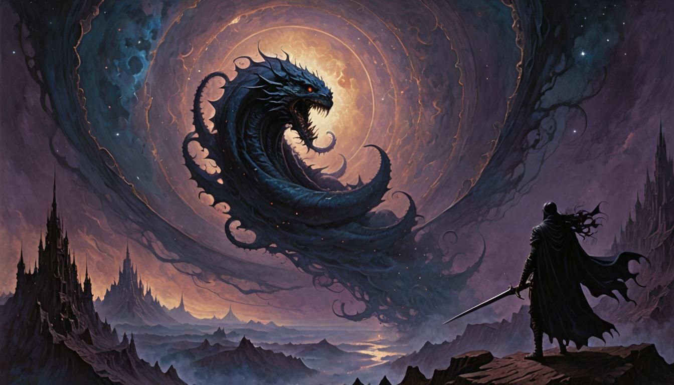 Seven-Tailed Demon in Deep Space