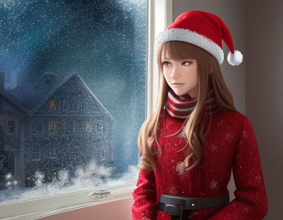 Christmas Whimsy in Snowy Winter Wonderland Style