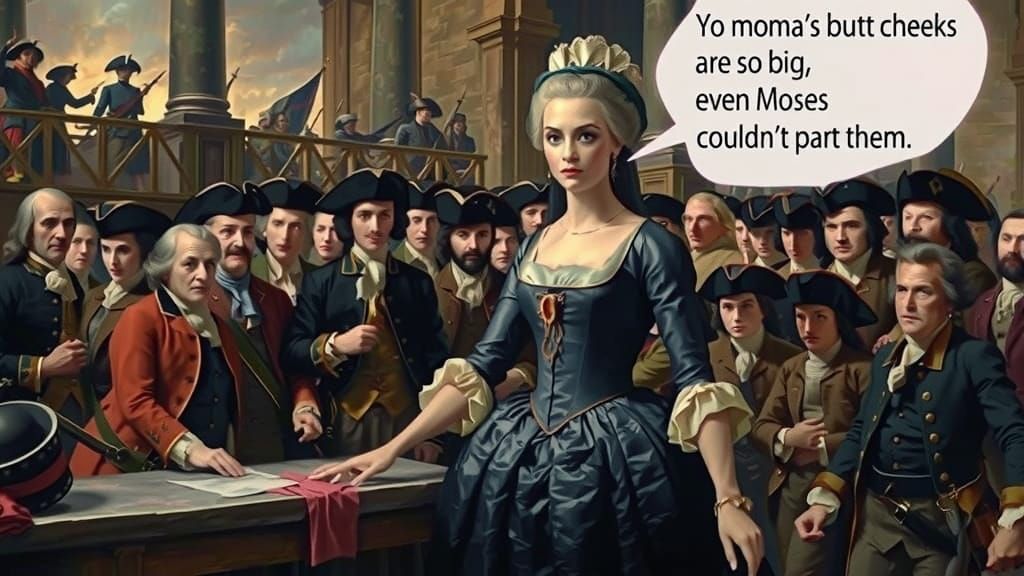 Marie Antoinette's Defiant Courtroom Speech