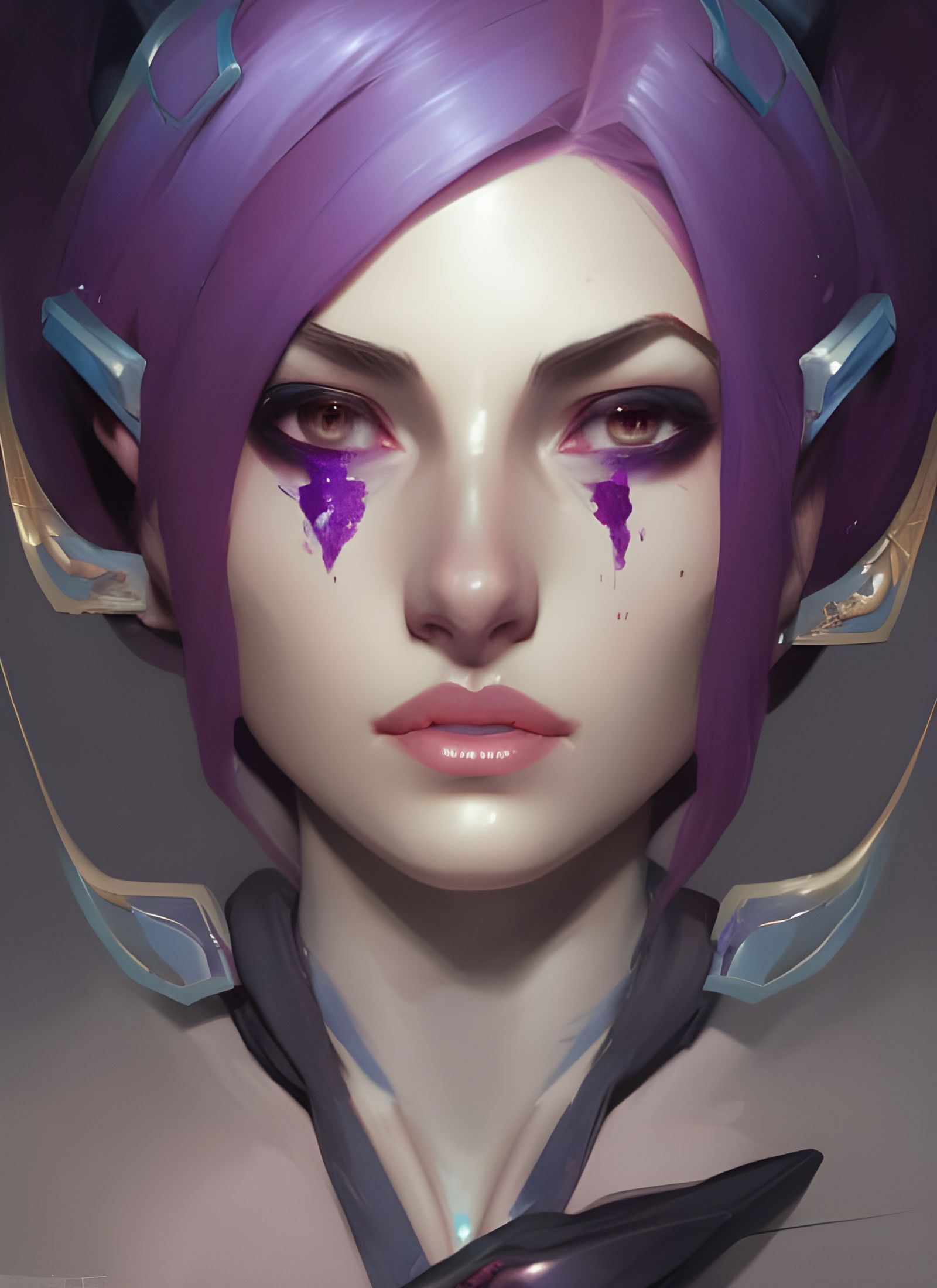 Steampunk Jinx Portrait in 8K Resolution