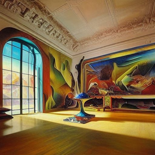 Art Deco Studio Inspired by Inca and Mayan Architecture