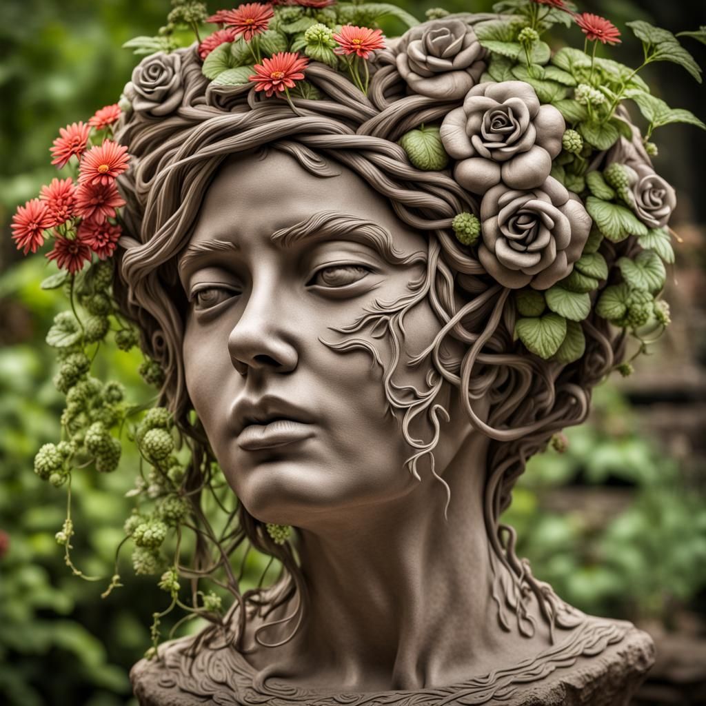 Woman Planter