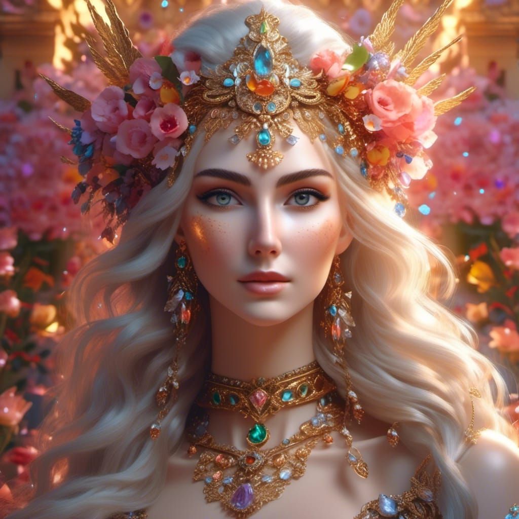 Aphrodite Portrait: Goddess of Love and Beauty