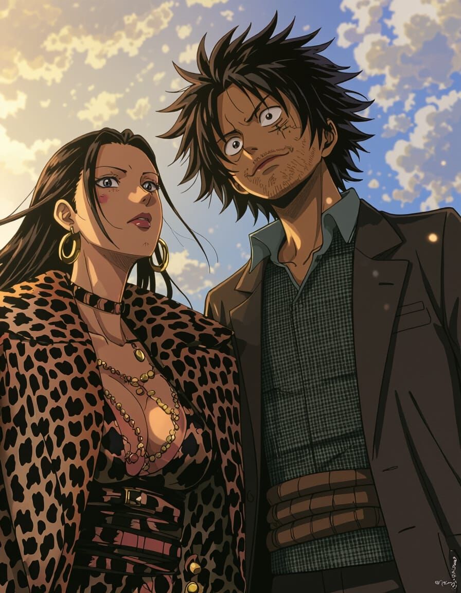 One Piece Anime Characters in Eiichiro Oda's Style