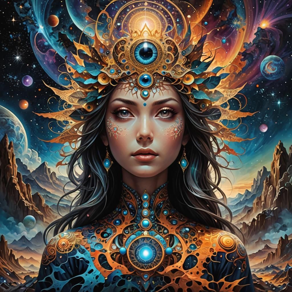 Enlightenment: Third Eye in Cosmic Landscape