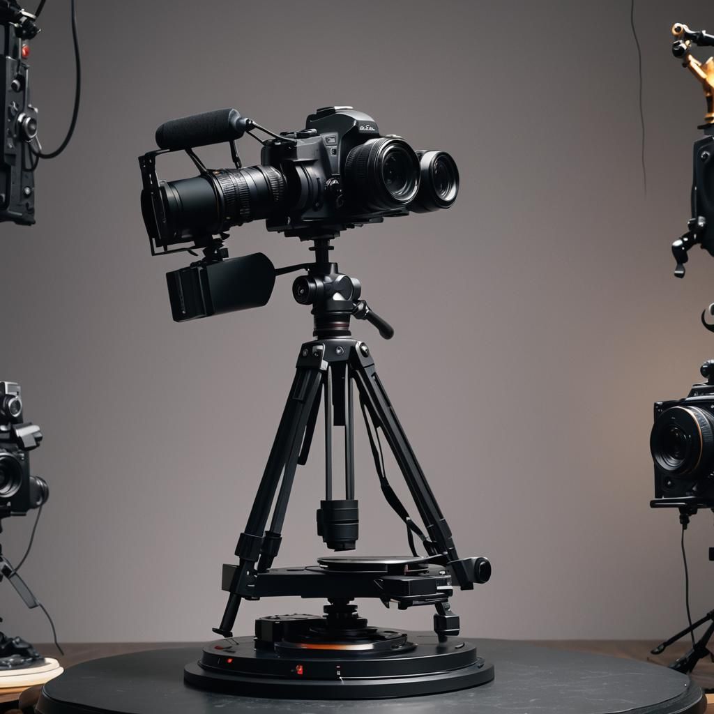 Rotating Camera in Super Slow Motion: Matte Painting