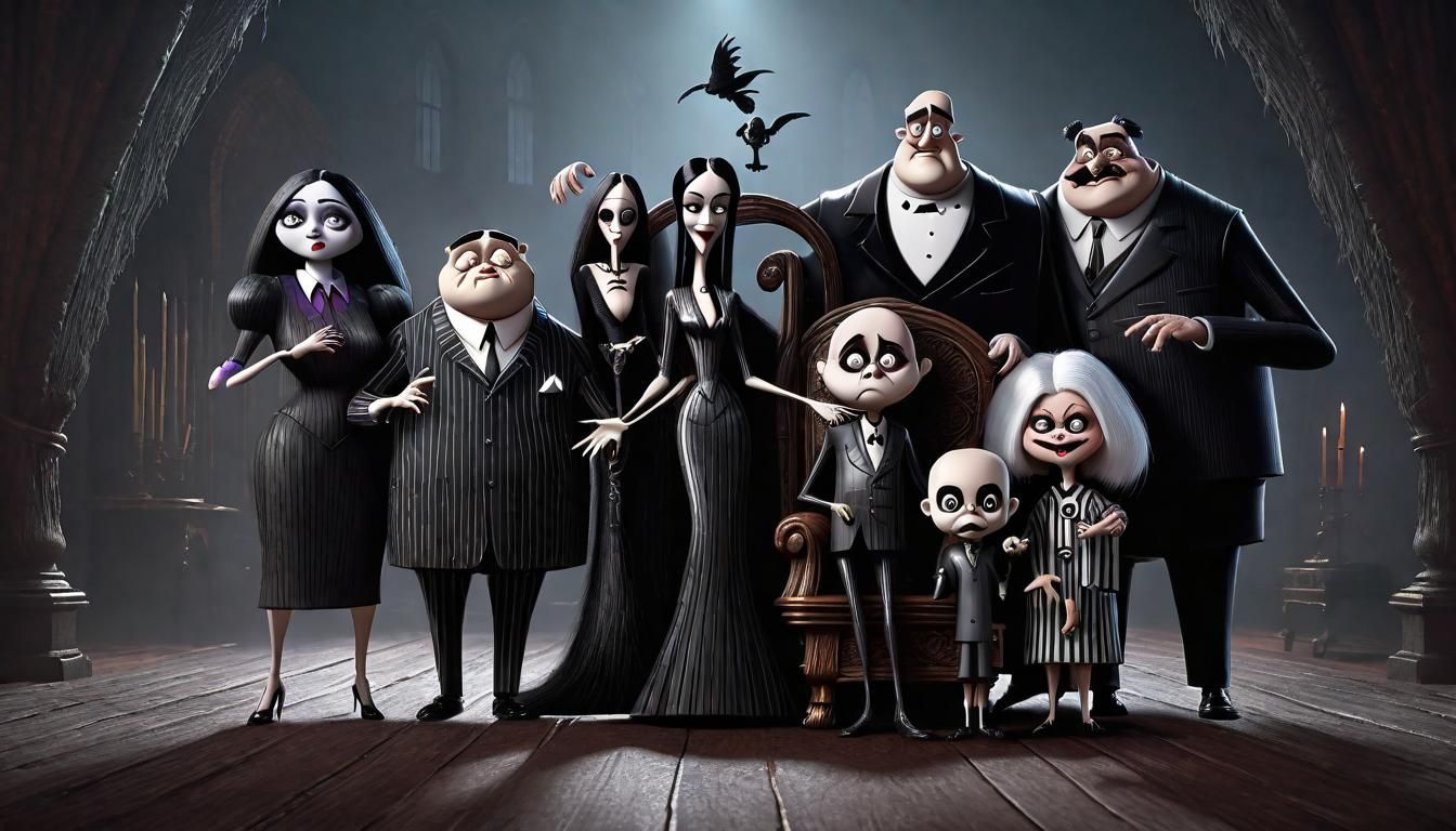 The Addams family, dark version.