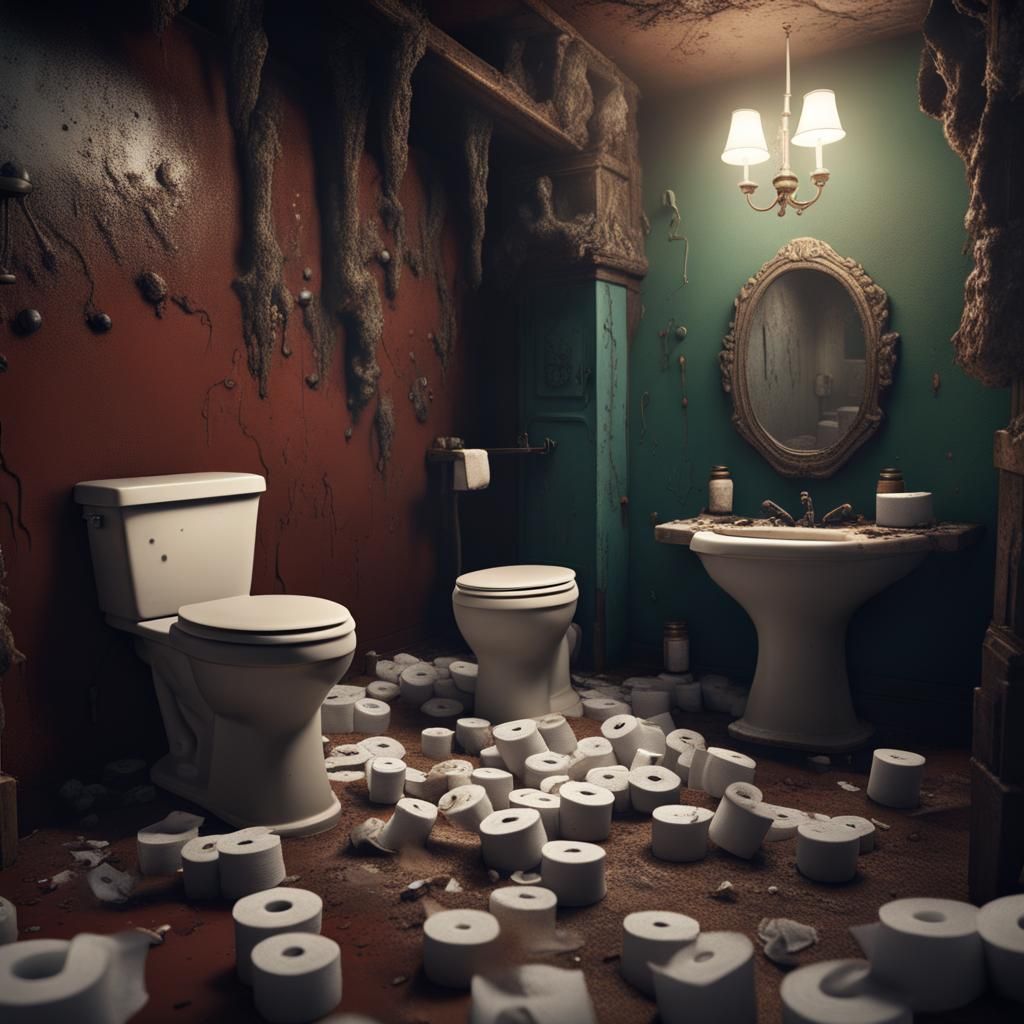 Fantastical Underground Scene in Detailed Matte Painting