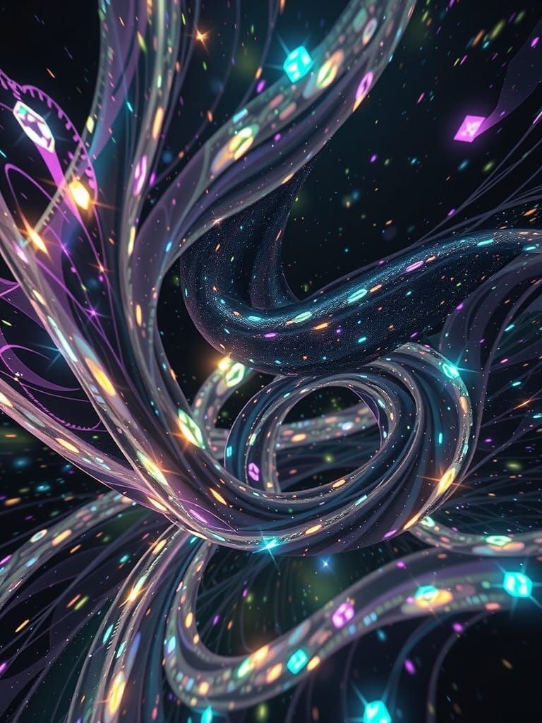 Galactic Hologram in Hyper-Realistic 3D Detail