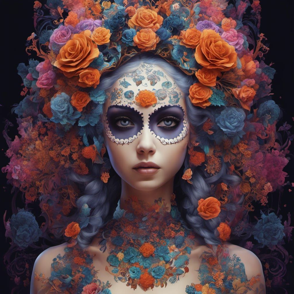 Día de los Muertos 🌸 💀 🌹 👧🏻  🌸