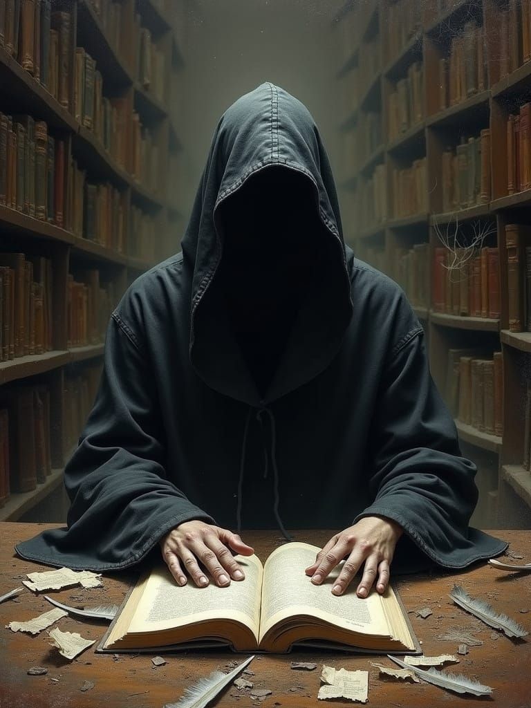 The personification  of illiteracy