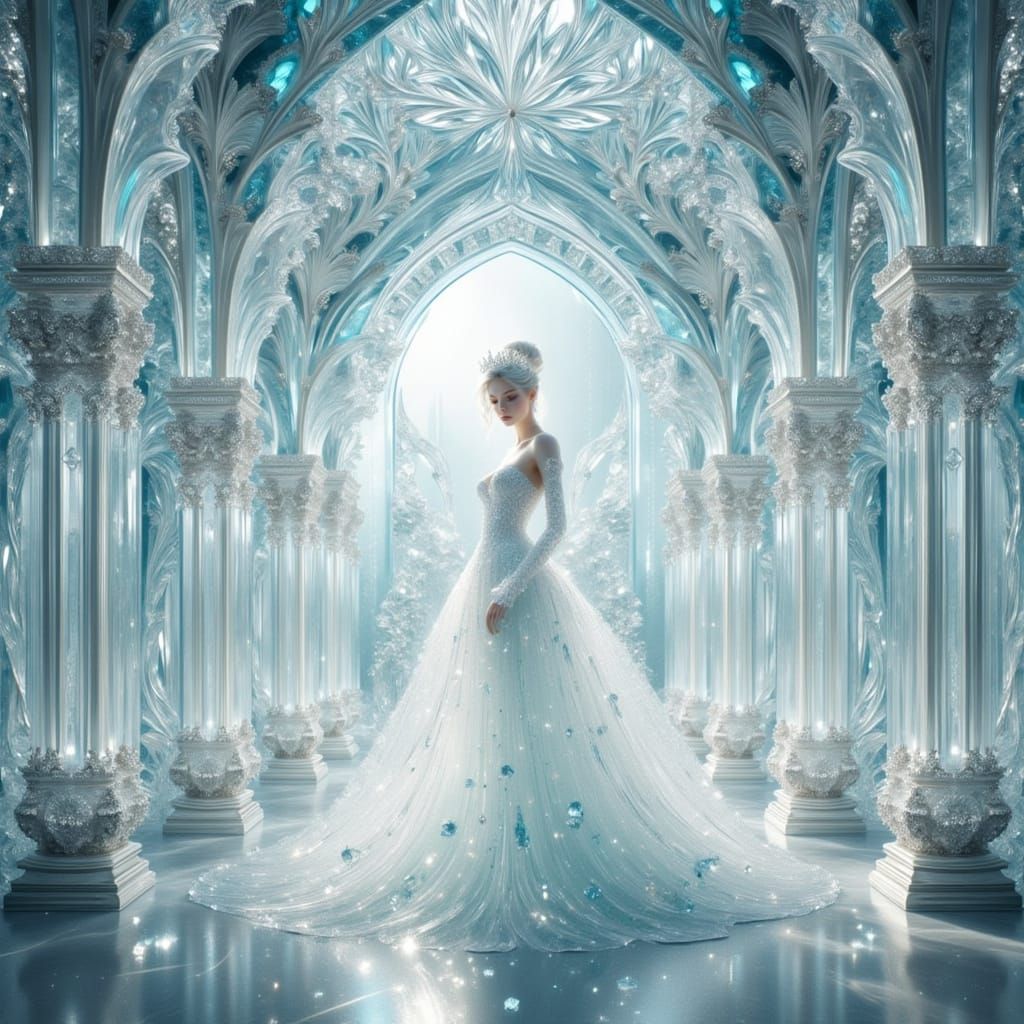 Ethereal Glass Queen by Crystal Palace