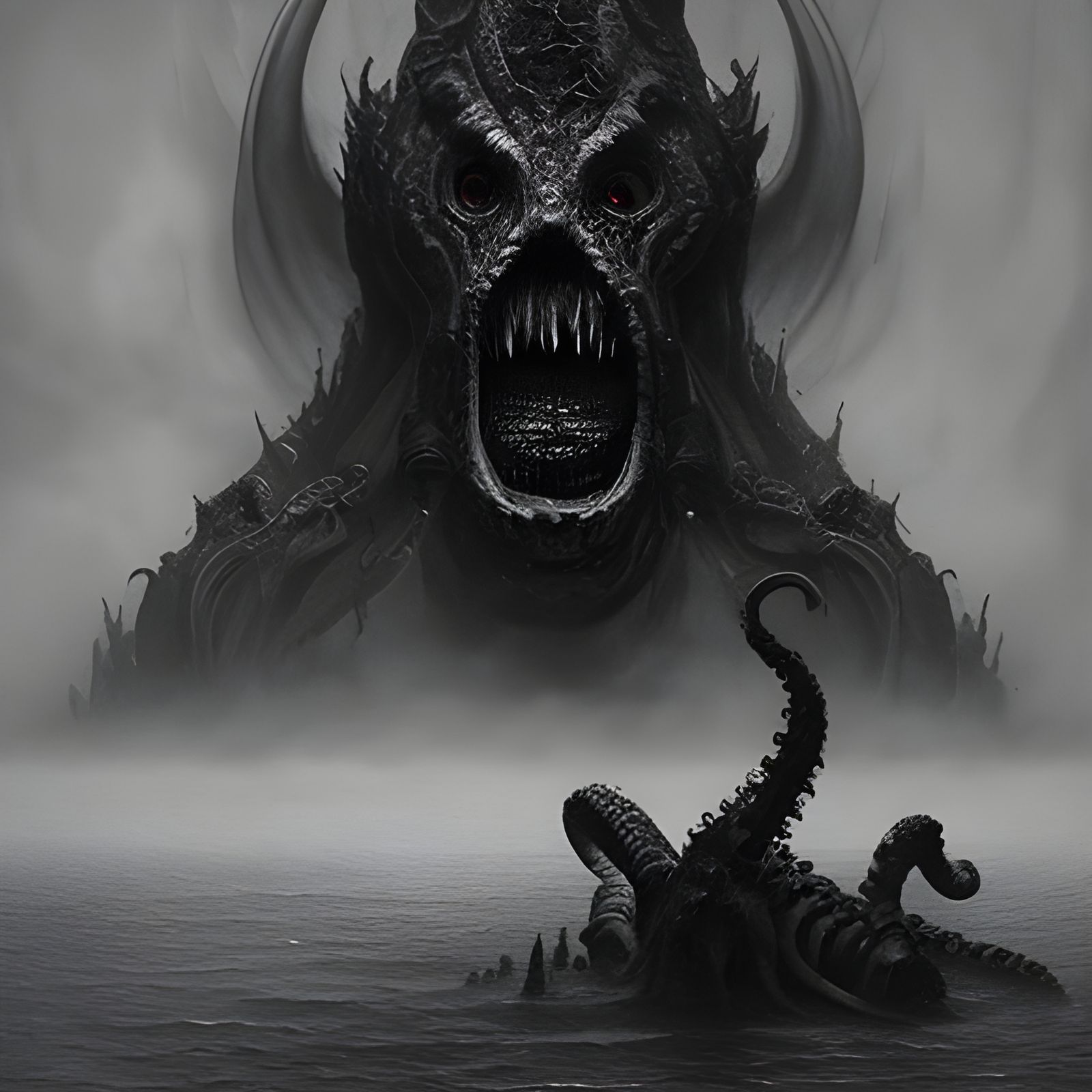 Lovecraftian Horror: Eldritch God of Tentacles