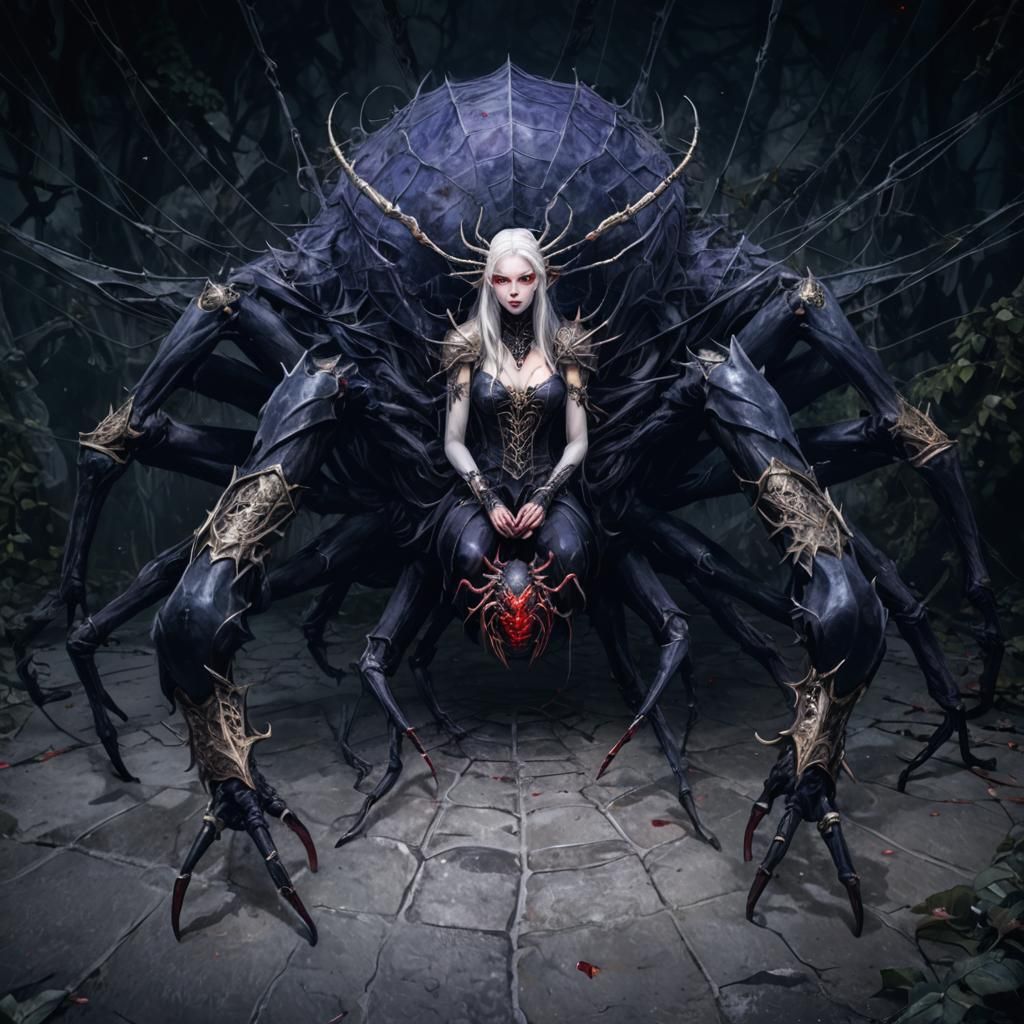 Lolth, the Spider Queen: A Mythical Demon Portrait