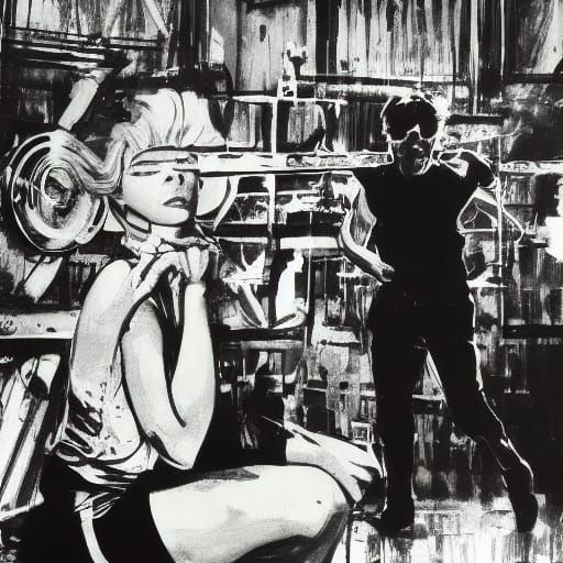 Timeless Portrait in Classic Hollywood Glamour