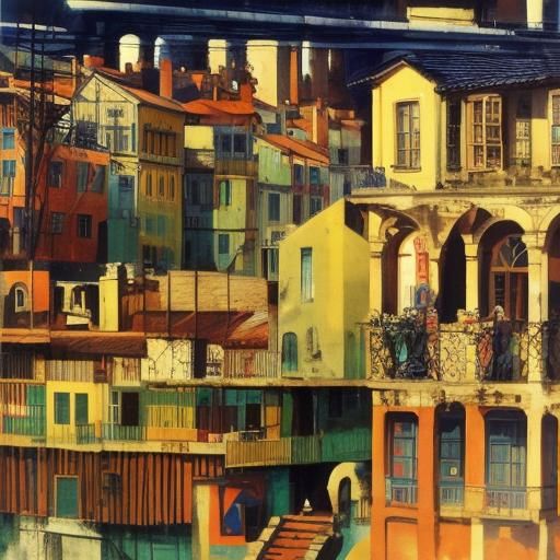 AI Interpretation of Cartier-Bresson's Style