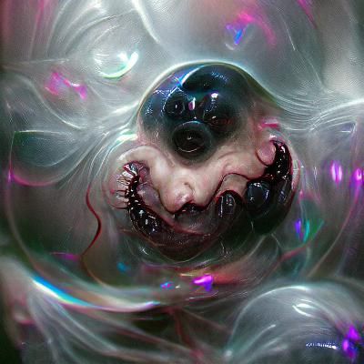 Uncanny Bubble Chaos: A Sinister Void