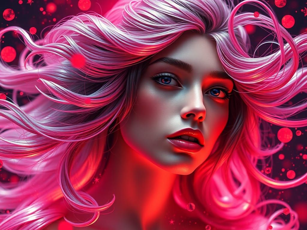 Ethereal Goddess Radiates Cosmic Energy in 8K Photorealistic...