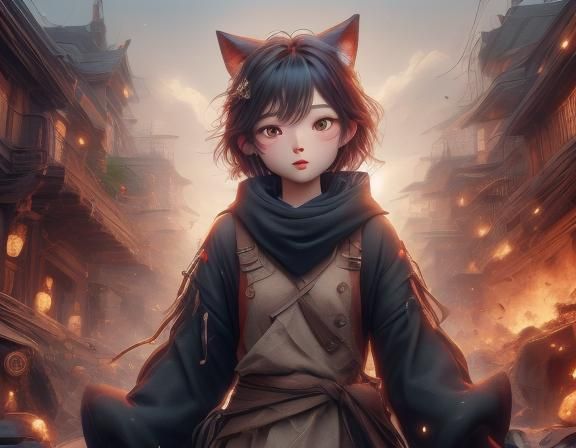 AI-Generated Characters Influenced by Multiple LoRAs