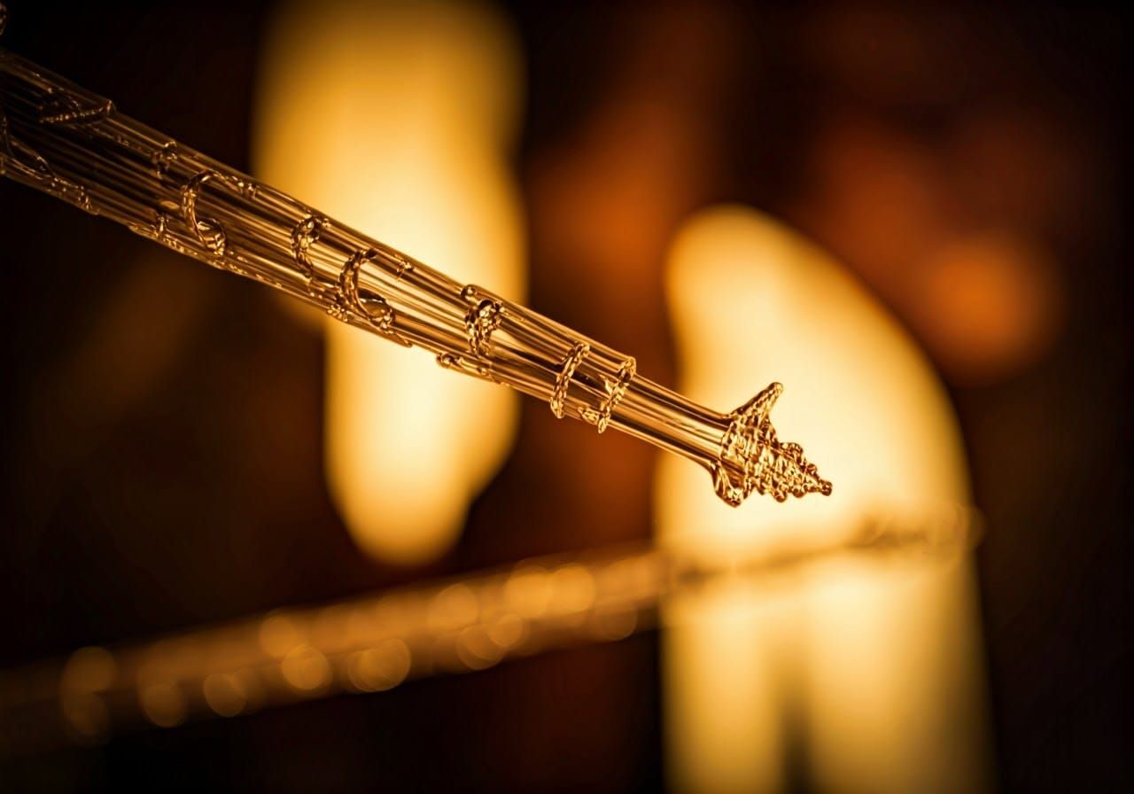 Glass Music Ensemble in Dreamy Light