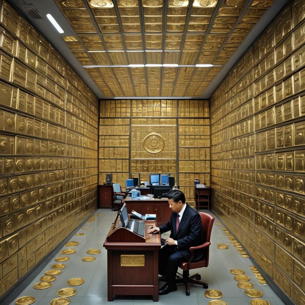 China's Central Bank Vault Converting to Digital Currency